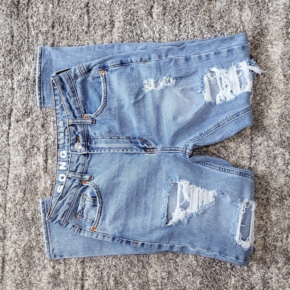 90s distressed high rise summer mom jeans - Picture 1 of 12